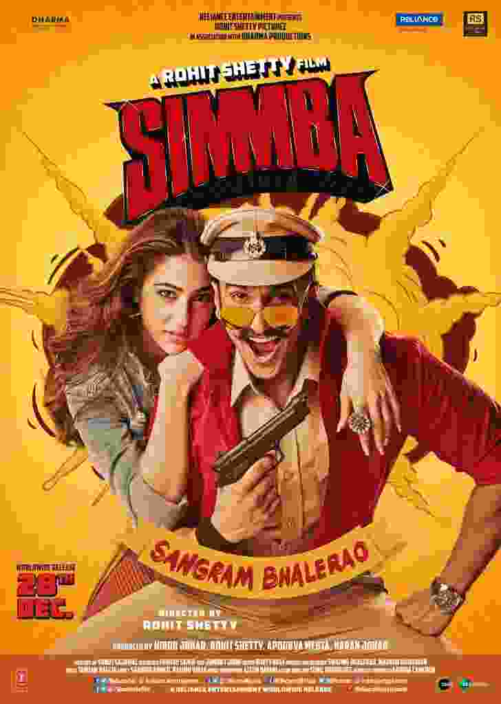 Simmba (2018) vj ice p Ranveer Singh